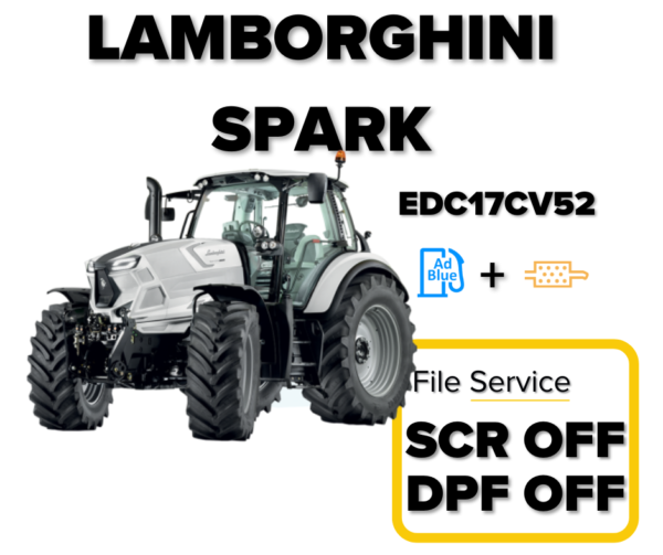 Lamborghini Spark – AdBlue SCR & DPF OFF Stage